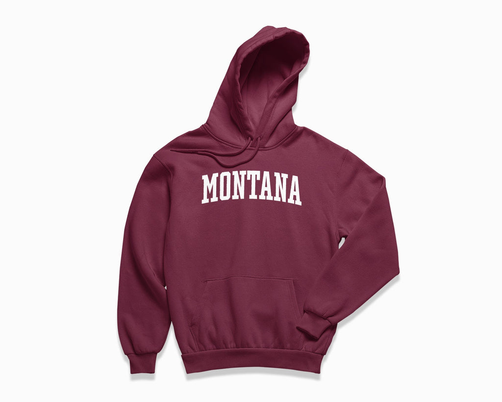 Montana Hoodie - Maroon