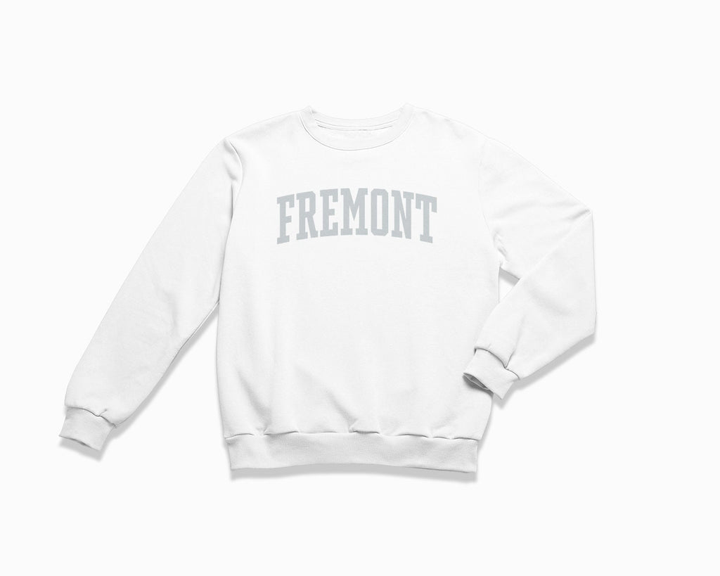 Fremont Crewneck Sweatshirt - White/Grey