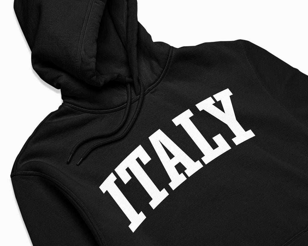 Italy Hoodie - Black