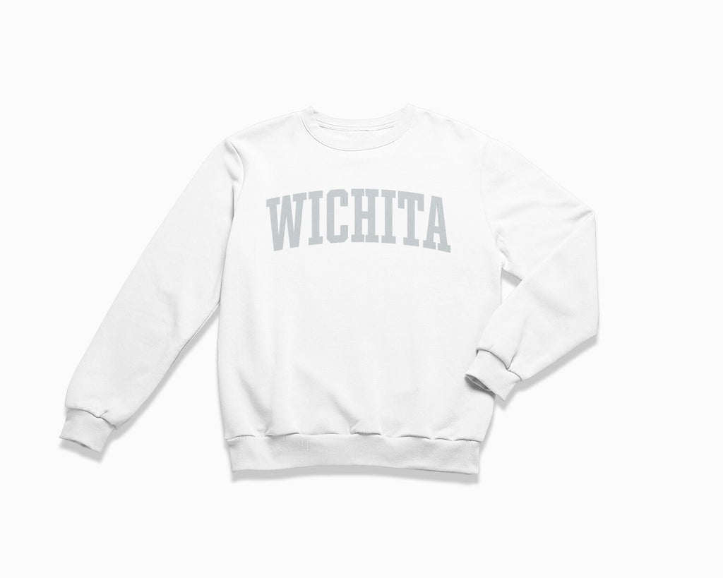 Wichita Crewneck Sweatshirt - White/Grey