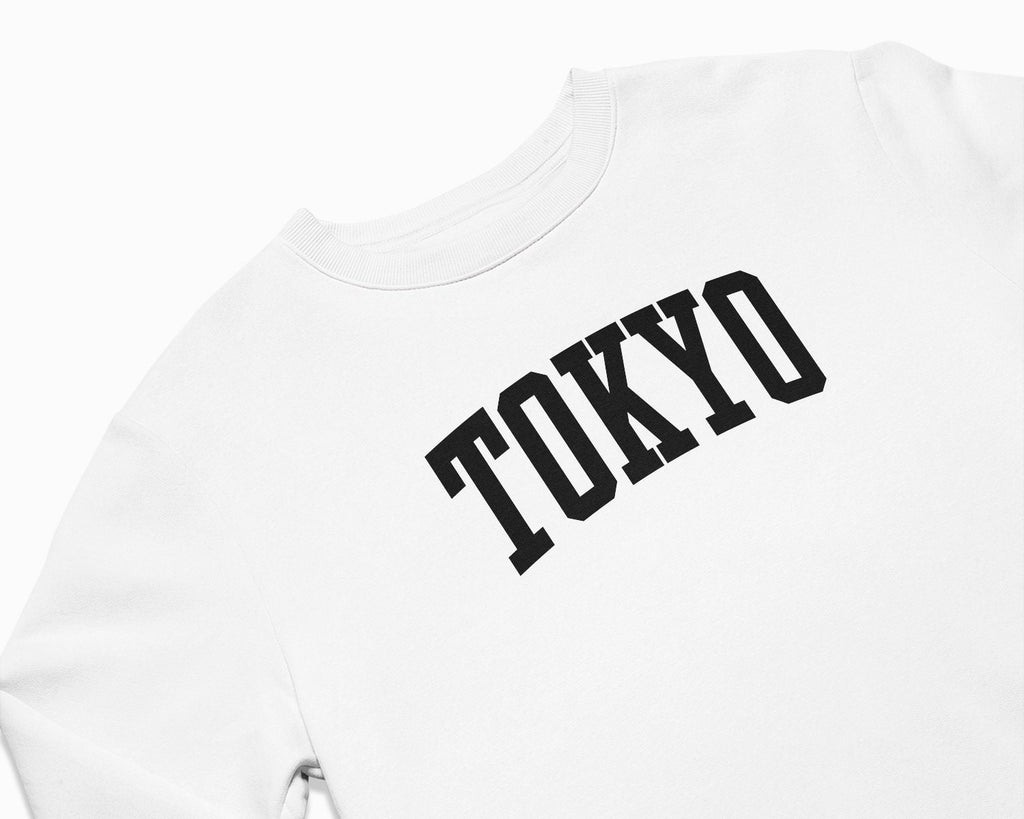 Tokyo Crewneck Sweatshirt - White/Black