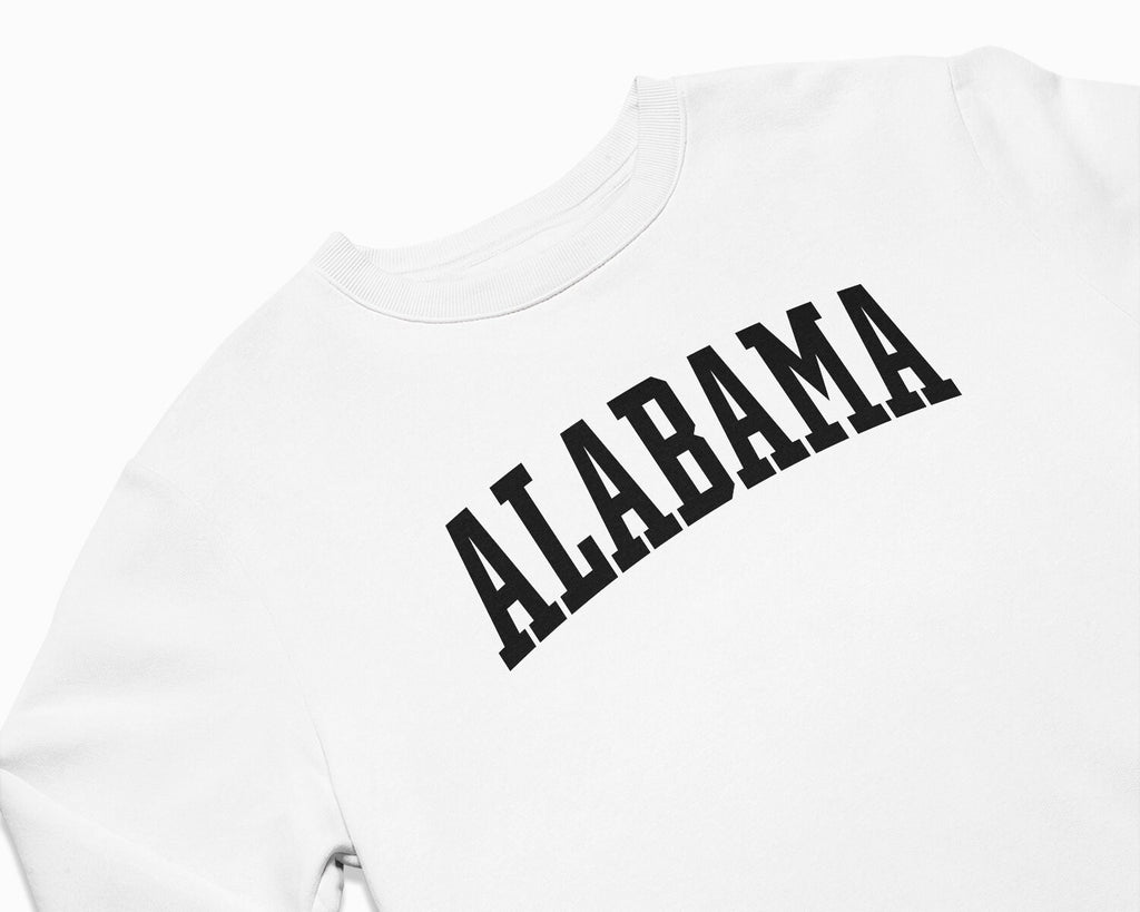 Alabama Crewneck Sweatshirt - White/Black
