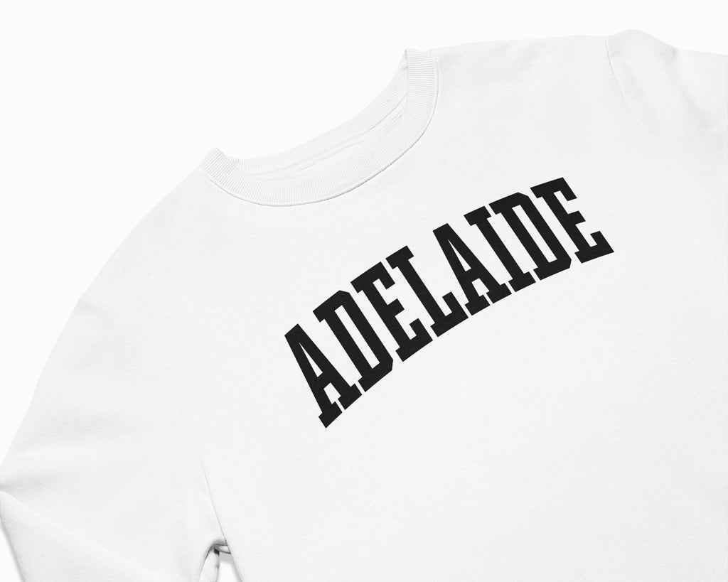 Adelaide Crewneck Sweatshirt - White/Black