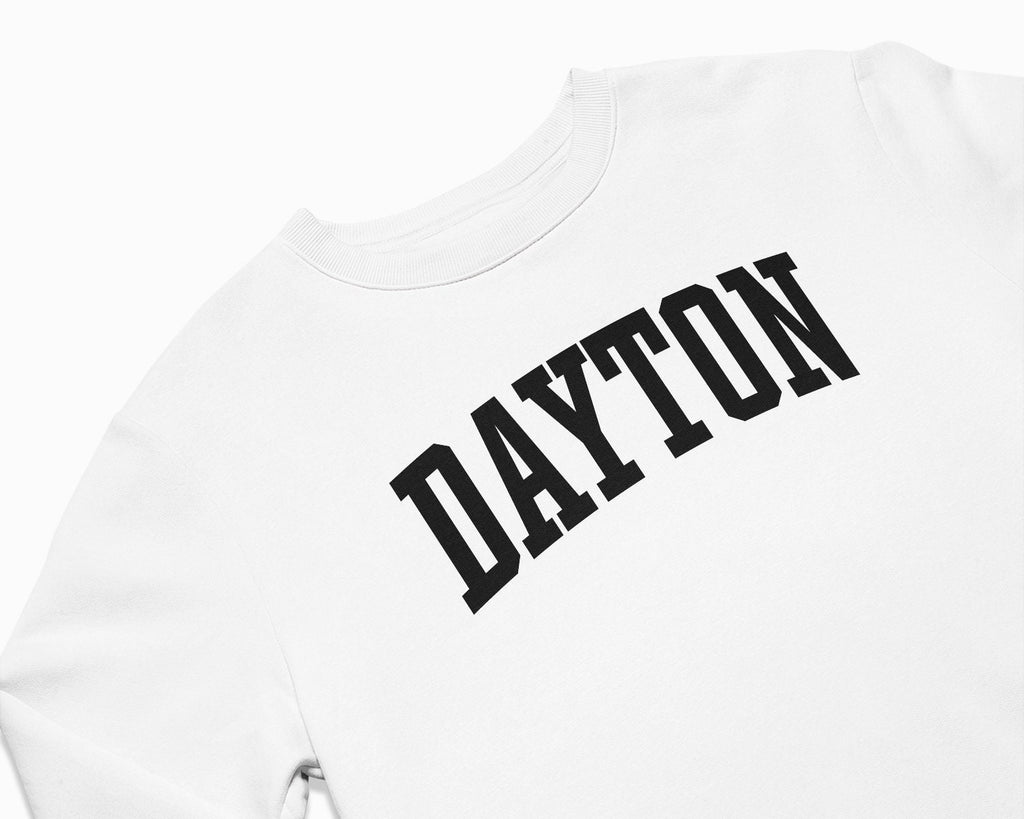 Dayton Crewneck Sweatshirt - White/Black