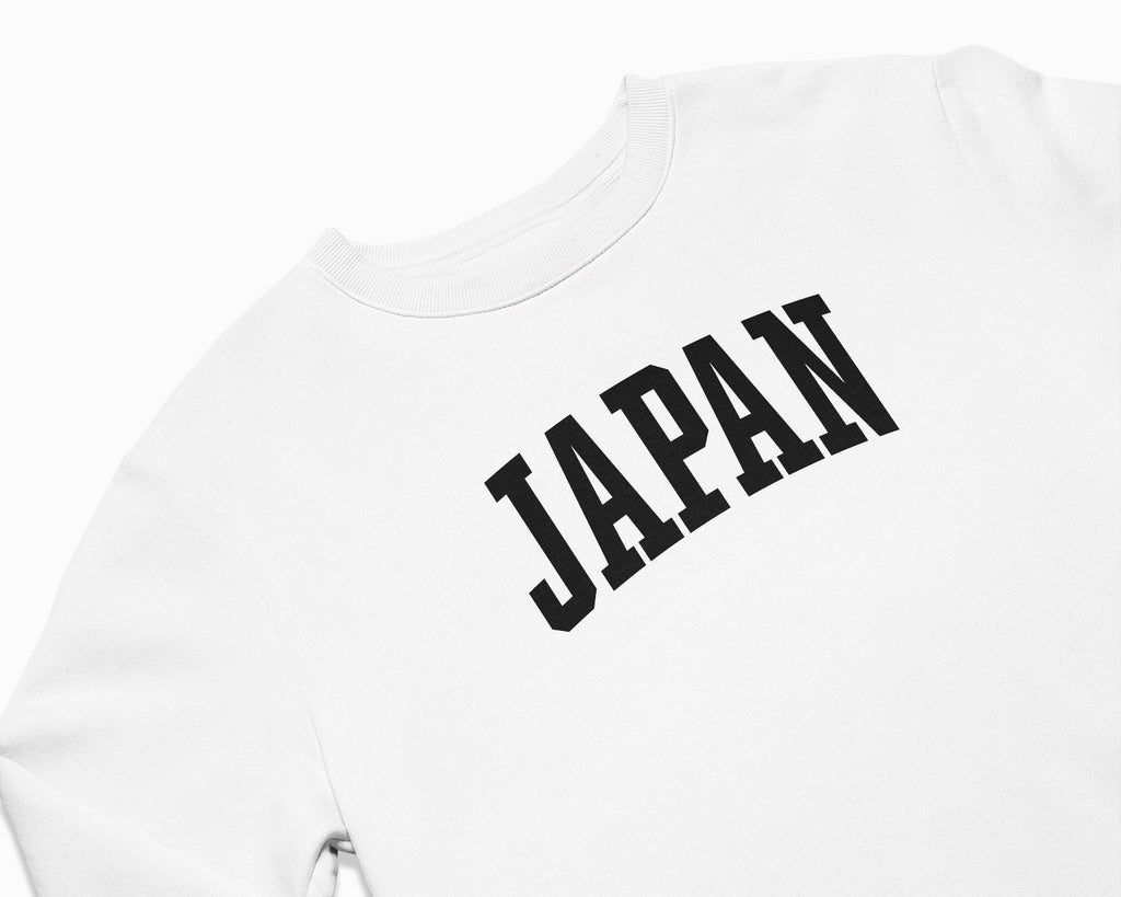 Japan Crewneck Sweatshirt - White/Black