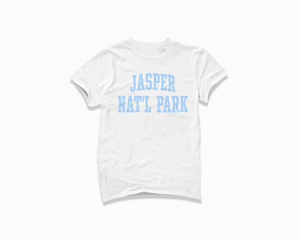 Jasper National Park Shirt - White/Light Blue