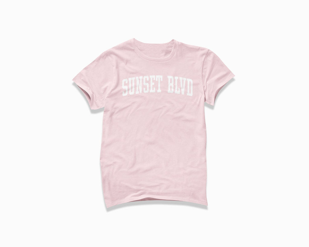 Sunset Blvd Shirt - Soft Pink