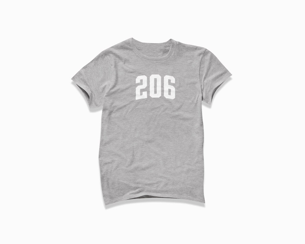 206 (Seattle) Shirt - Athletic Heather