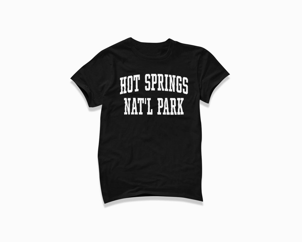 Hot Springs National Park Shirt - Black
