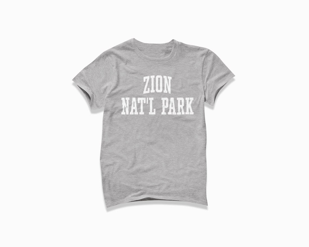 Zion National Park Shirt - Athletic Heather