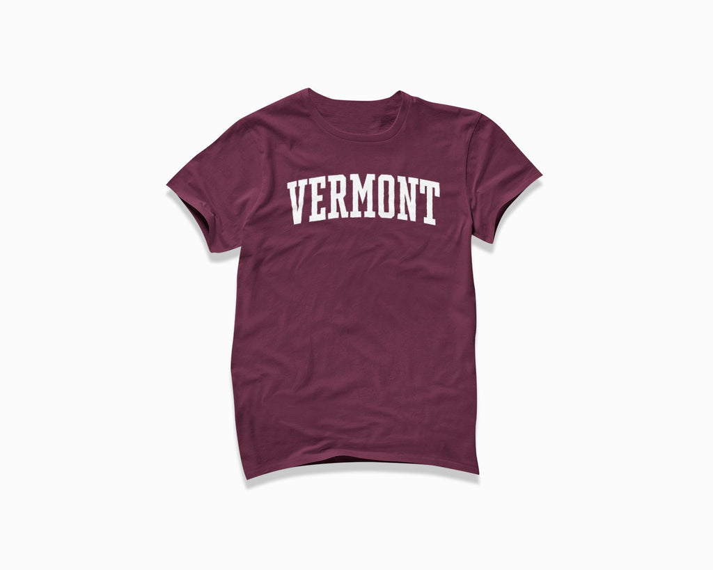 Vermont Shirt - Maroon