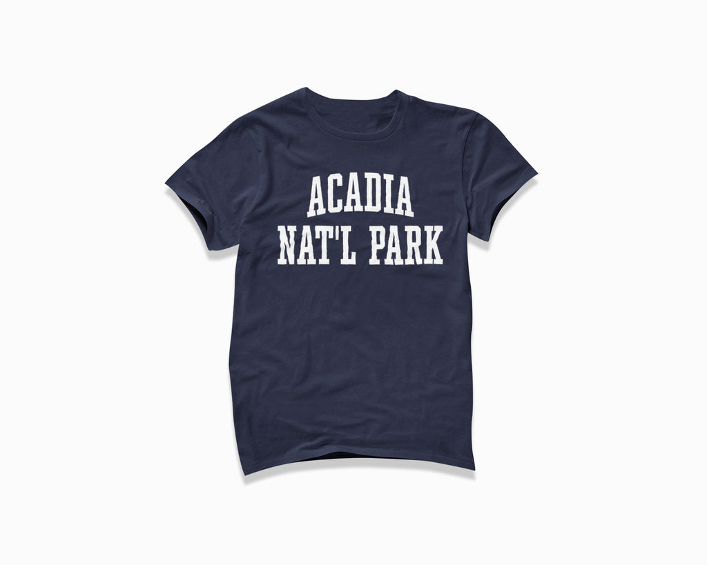 Acadia National Park Shirt - Navy Blue