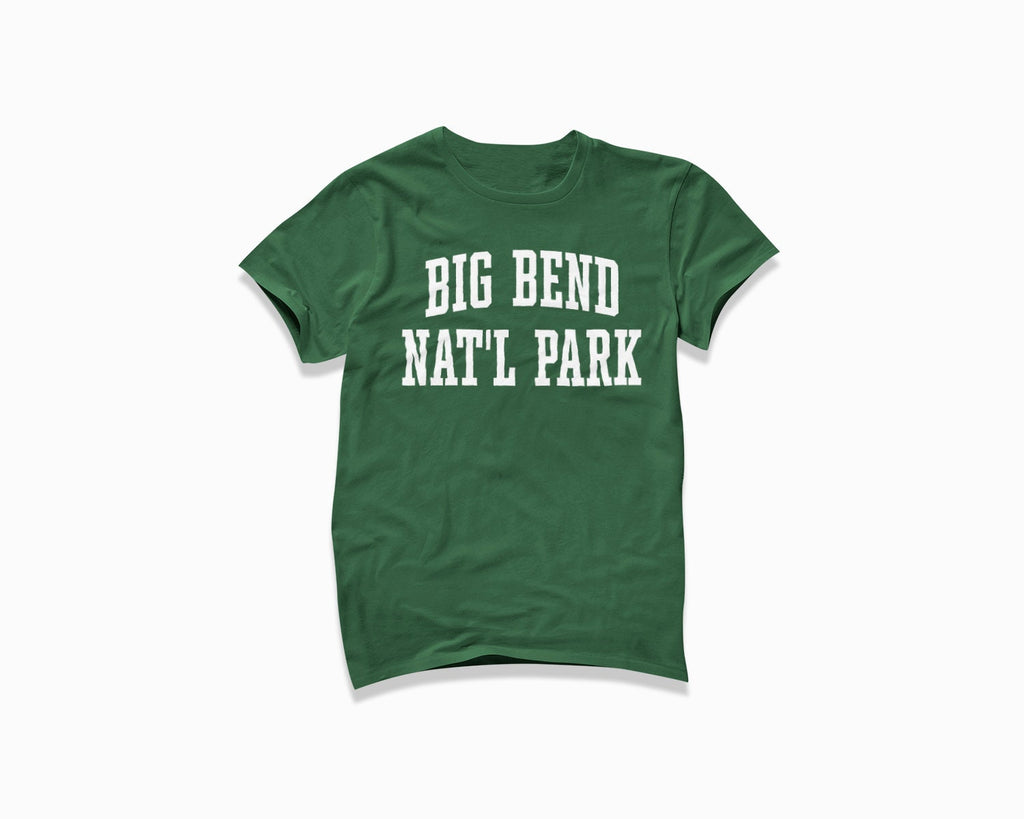 Big Bend National Park Shirt - Forest Green