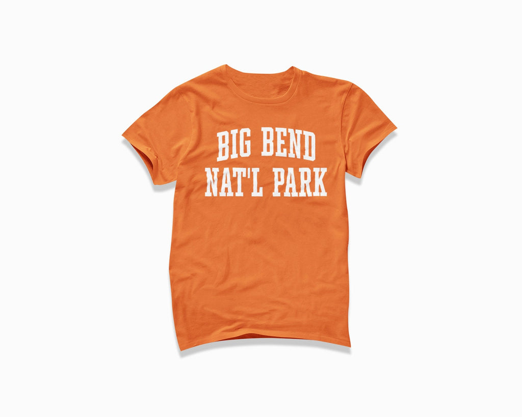 Big Bend National Park Shirt - Orange