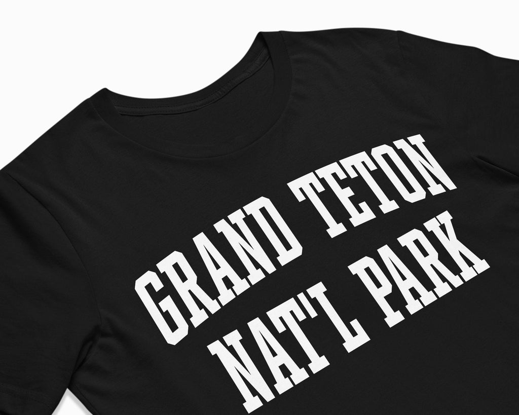 Grand Teton National Park Shirt - Black