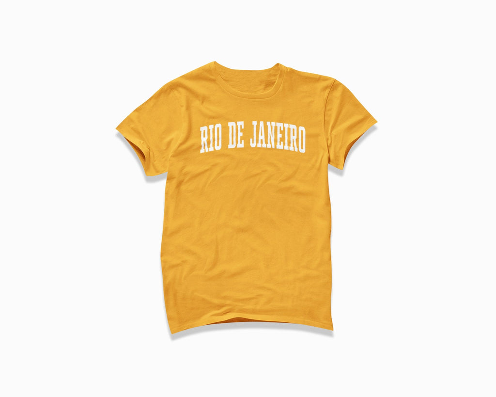 Rio De Janeiro Shirt - Gold