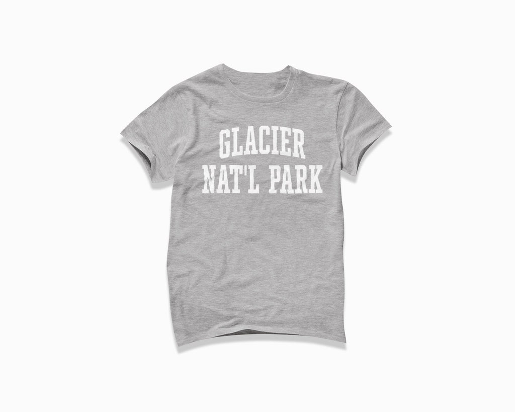 Glacier National Park Shirt - Athletic Heather