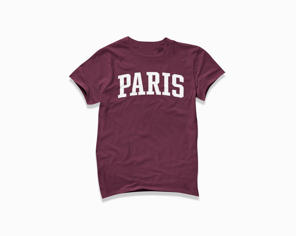 Paris Shirt - Maroon