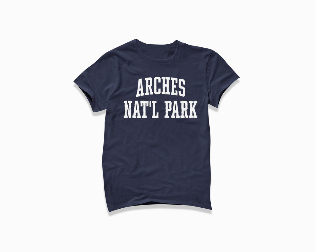 Arches Nat'l Park Shirt - Navy Blue