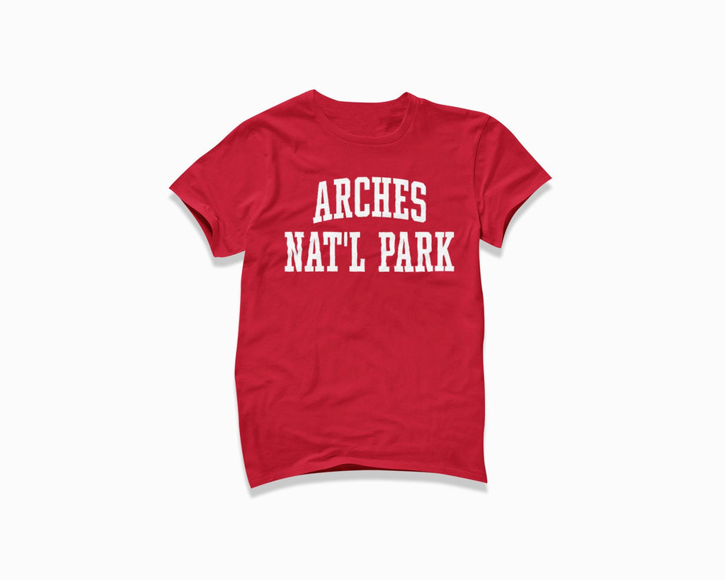 Arches Nat'l Park Shirt - Red