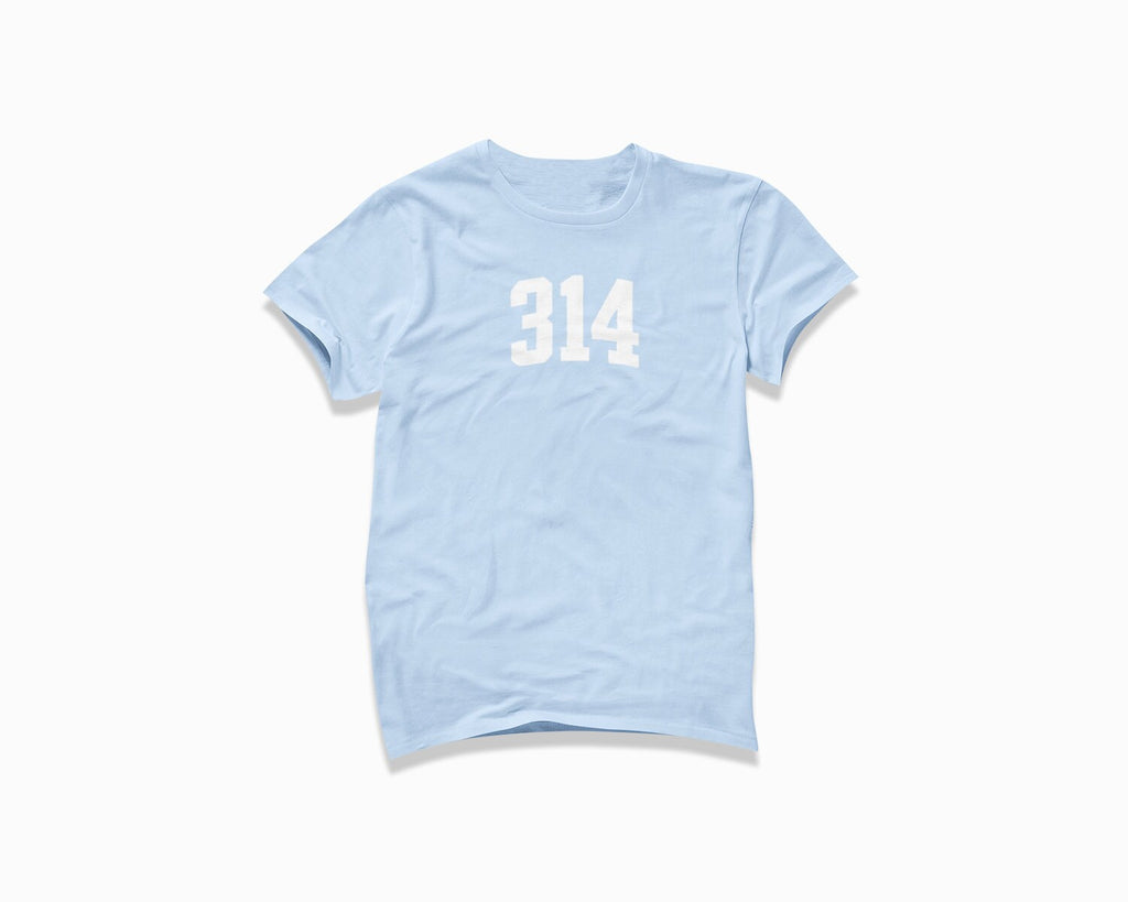 314 (St. Louis) Shirt - Baby Blue