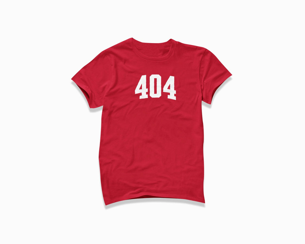 404 (Atlanta) Shirt - Red
