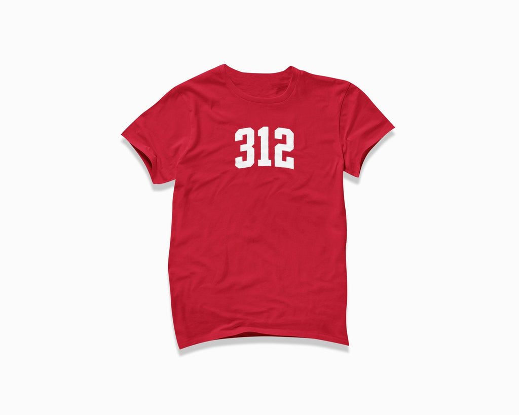 312 (Chicago) Shirt - Red