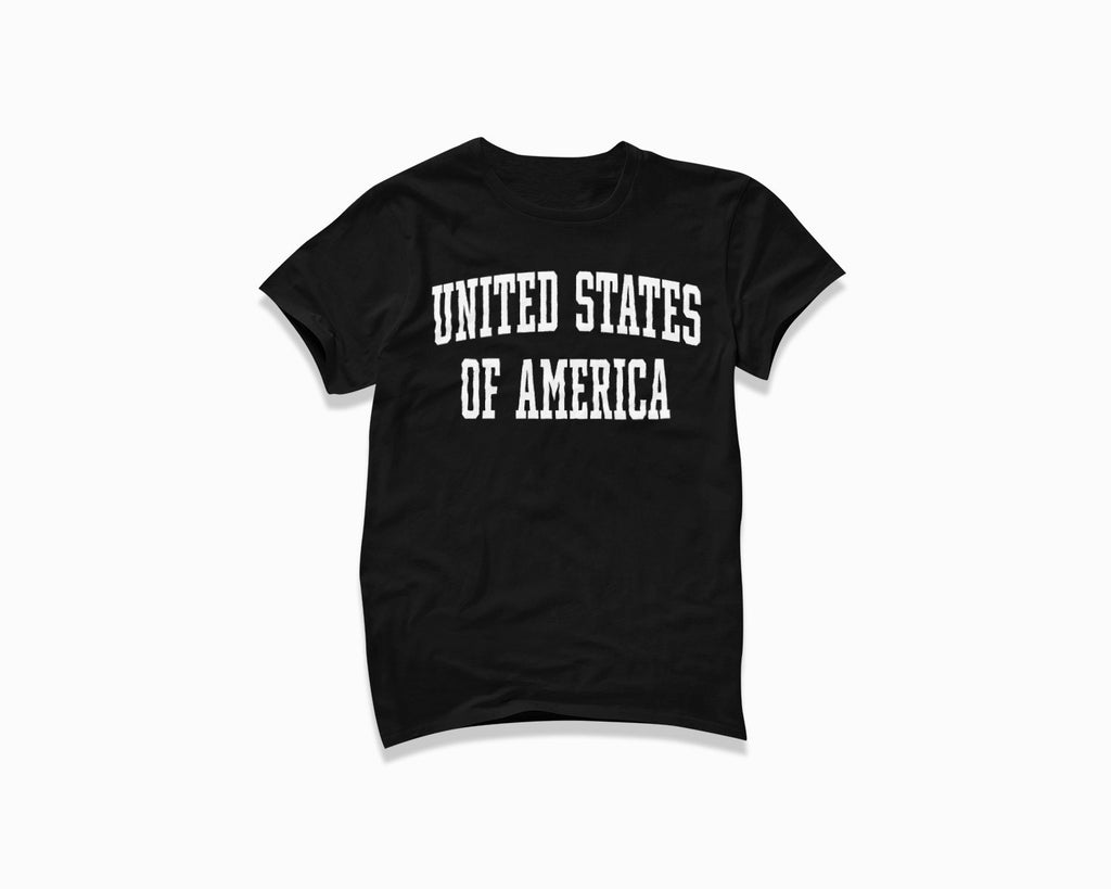 United States of America Shirt - Black