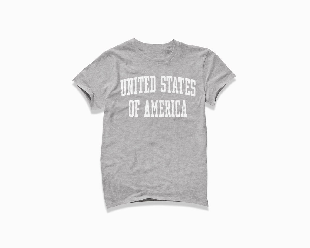United States of America Shirt - Athletic Heather