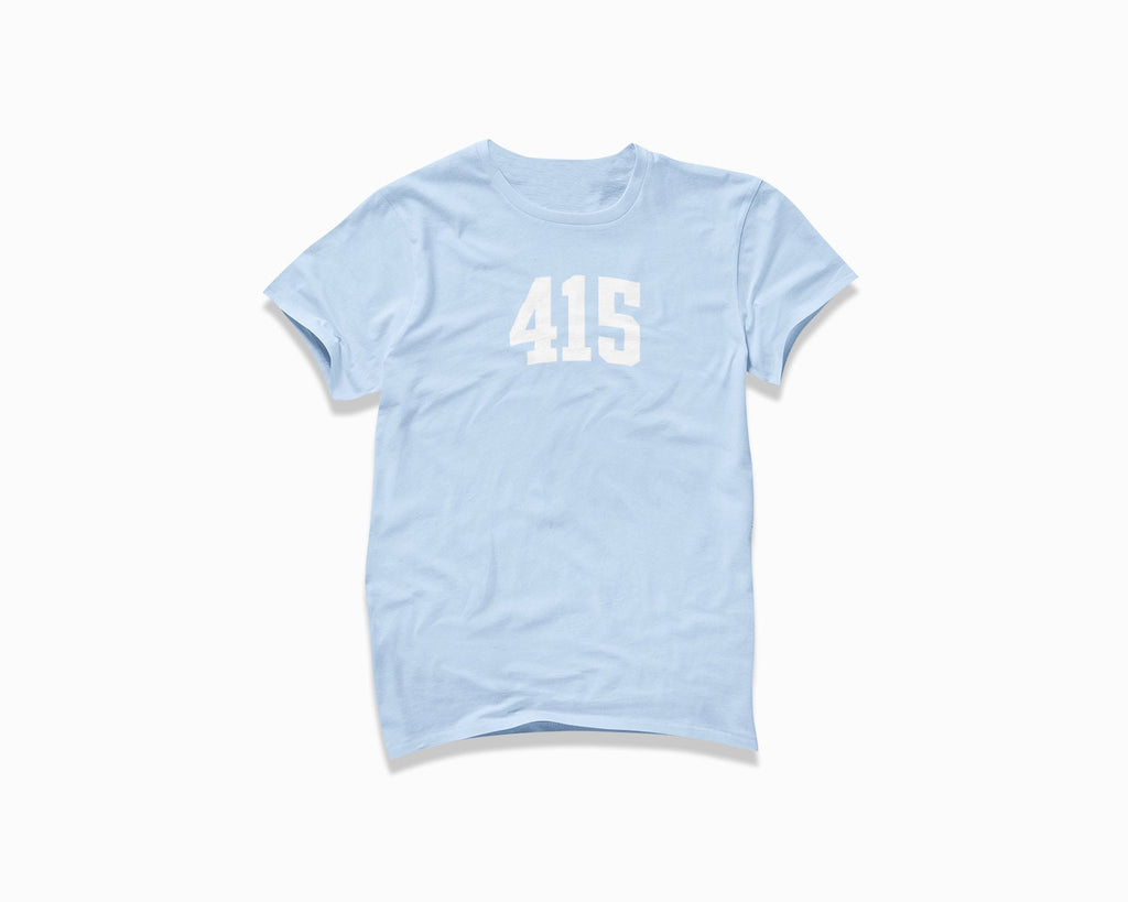 415 (San Francisco) Shirt - Baby Blue