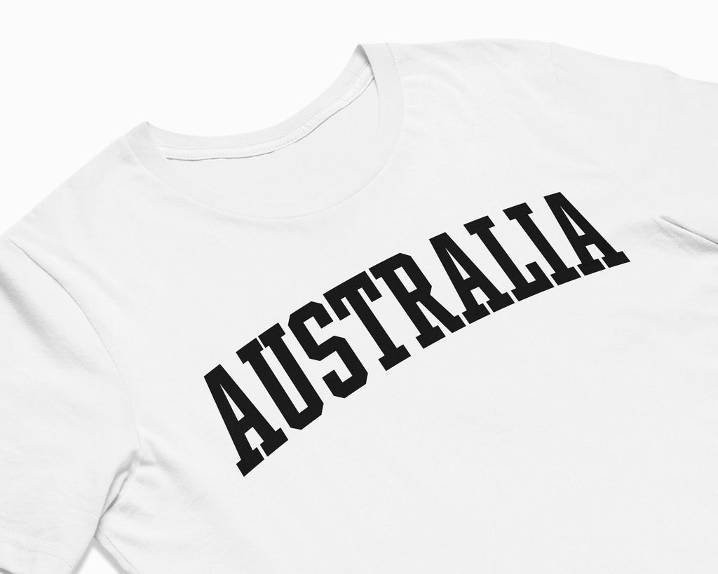 Australia Shirt - White/Black