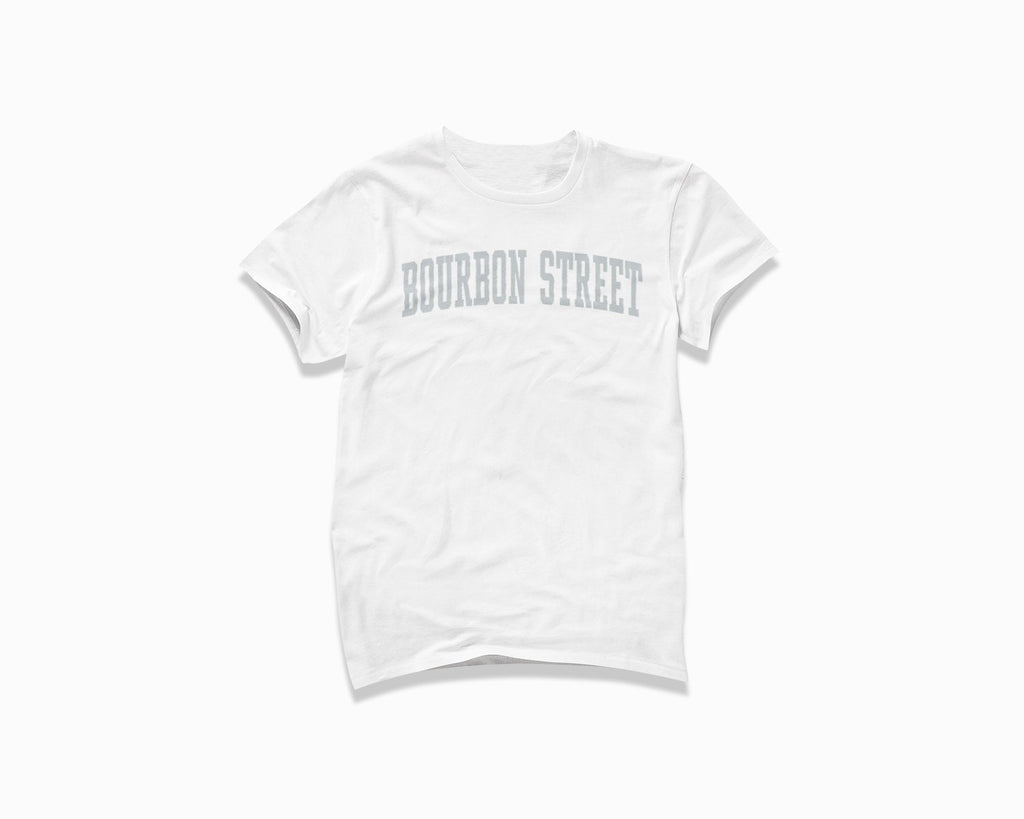 Bourbon Street Shirt - White/Grey