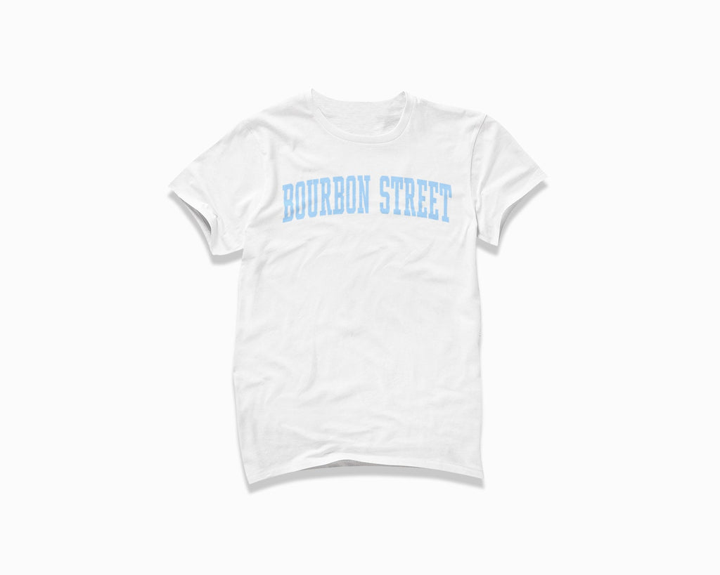 Bourbon Street Shirt - White/Light Blue