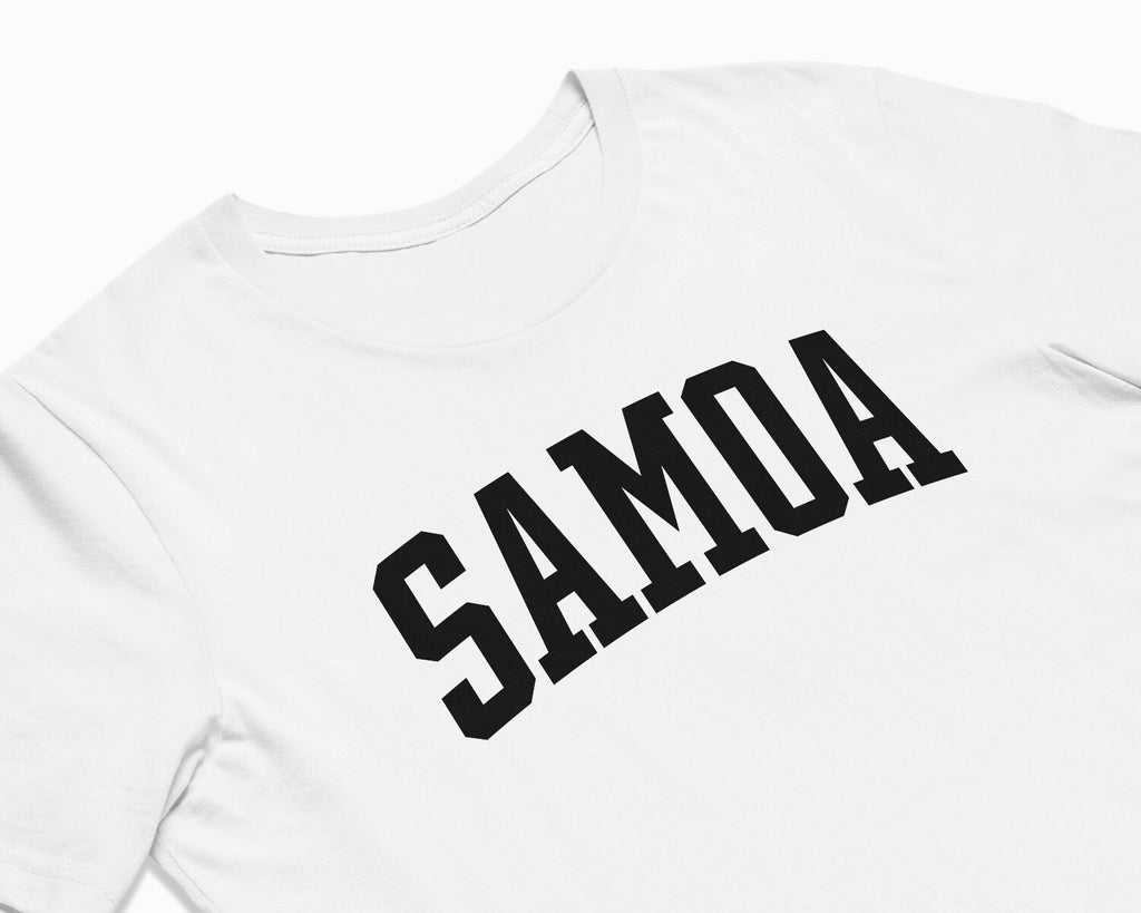 Samoa Shirt - White/Black