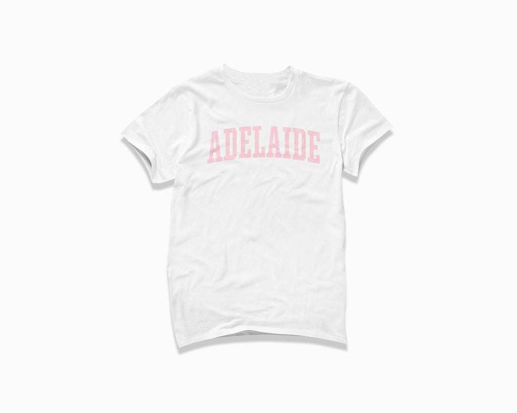 Adelaide Shirt - White/Light Pink
