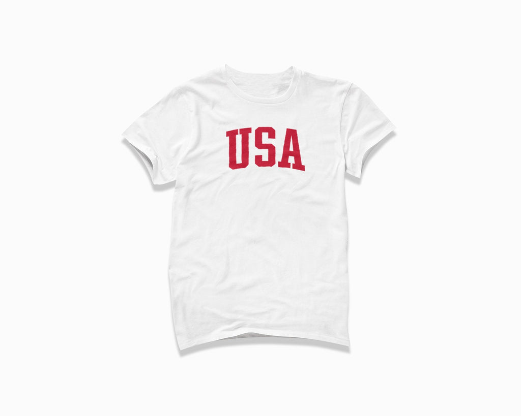 USA Shirt - White/Red