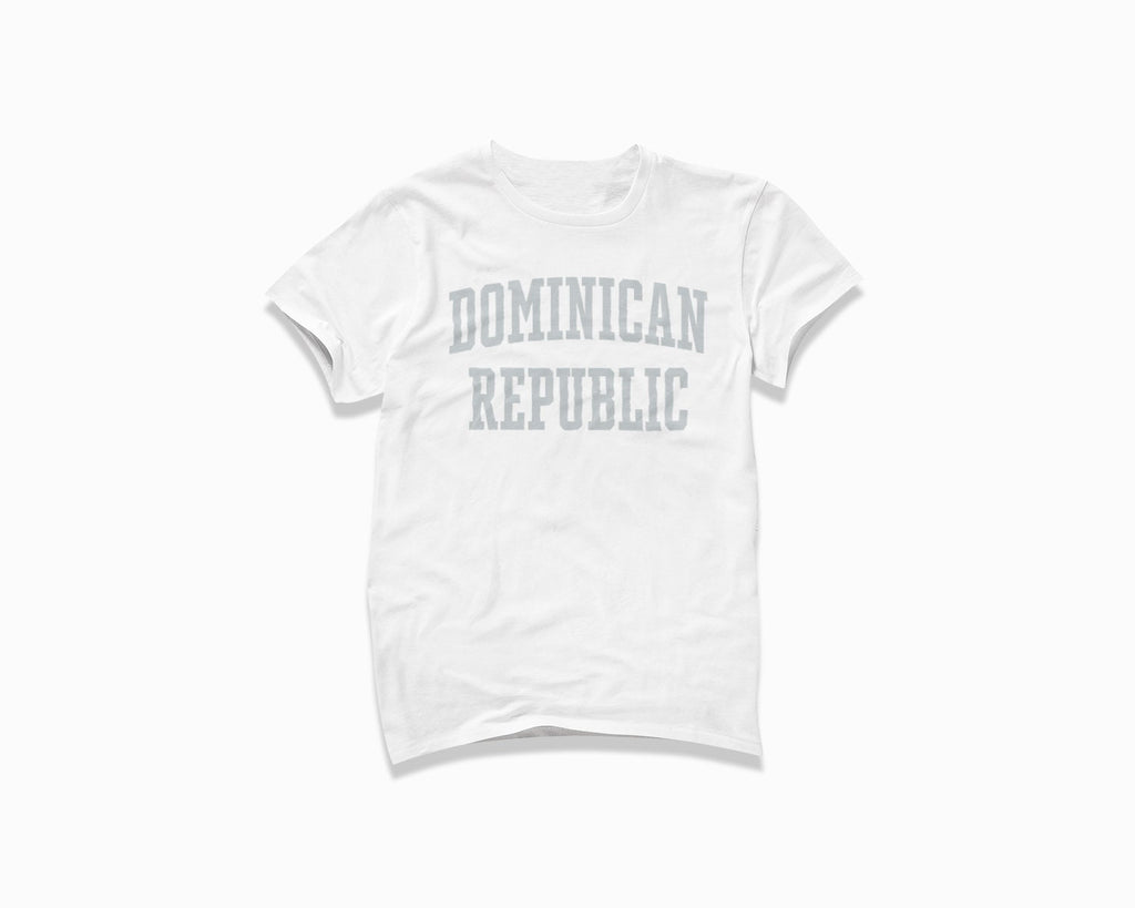 Dominican Republic Shirt - White/Grey