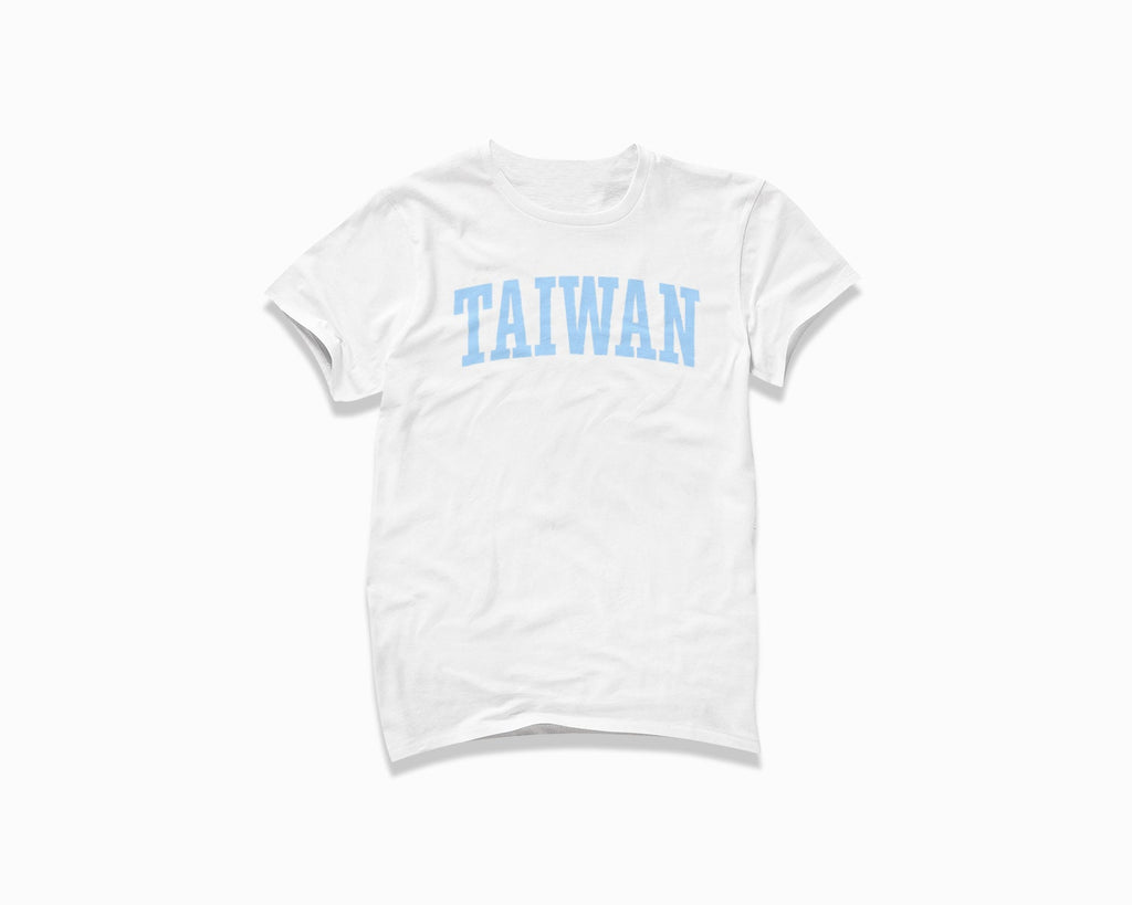 Taiwan Shirt - White/Light Blue