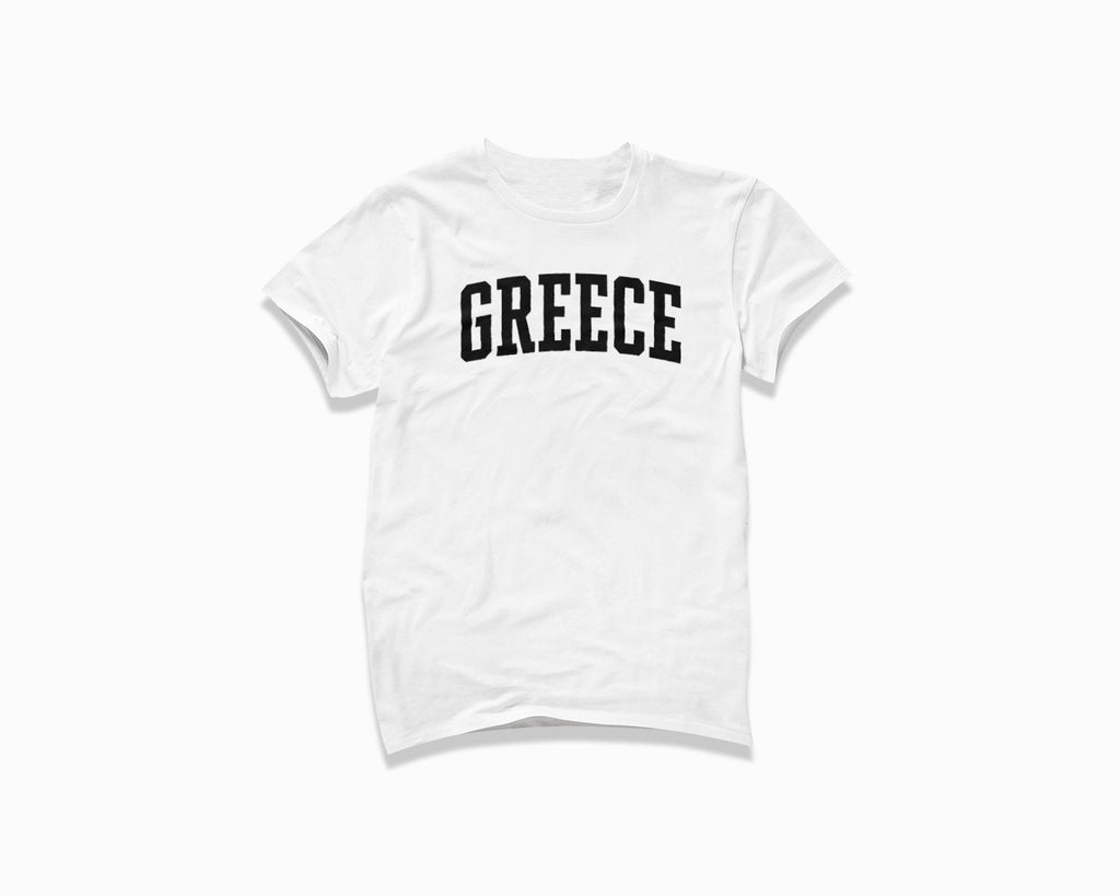 Greece Shirt - White/Black