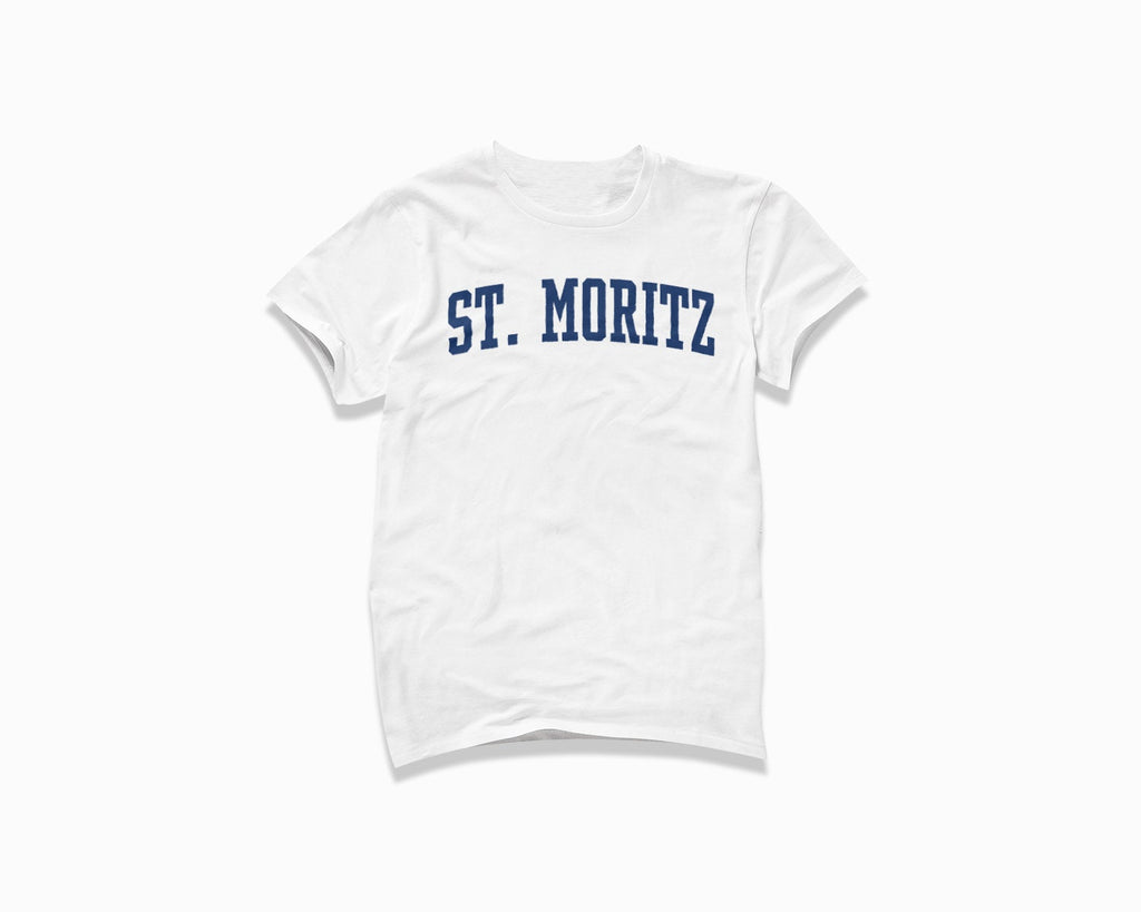 St. Moritz Shirt - White/Navy Blue