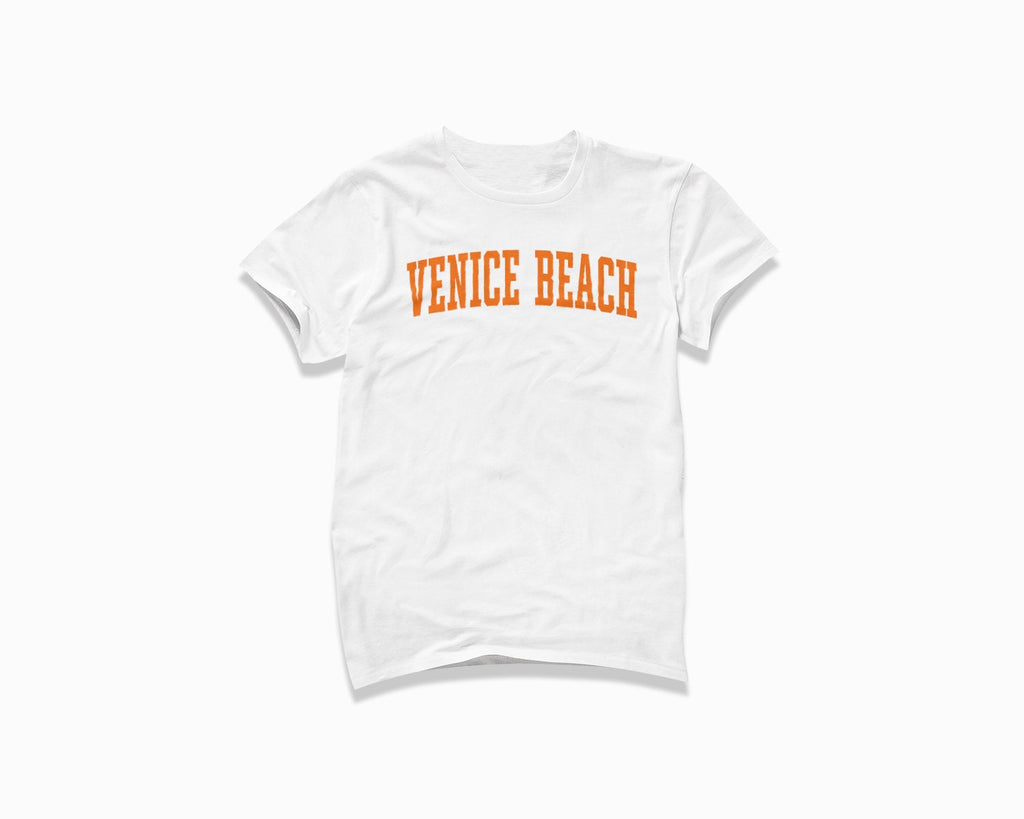 Venice Beach Shirt - White/Orange