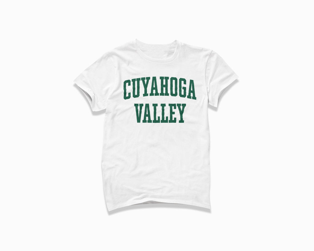 Cuyahoga Valley Shirt - White/Forest Green