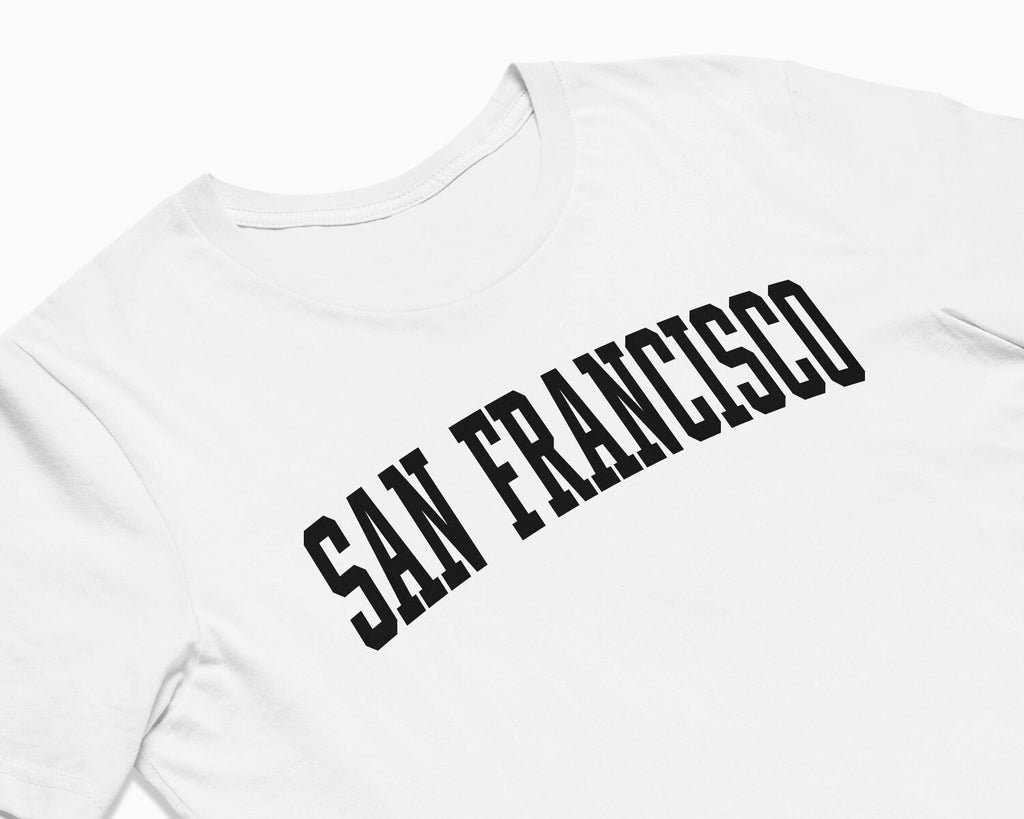 San Francisco Shirt - White/Black
