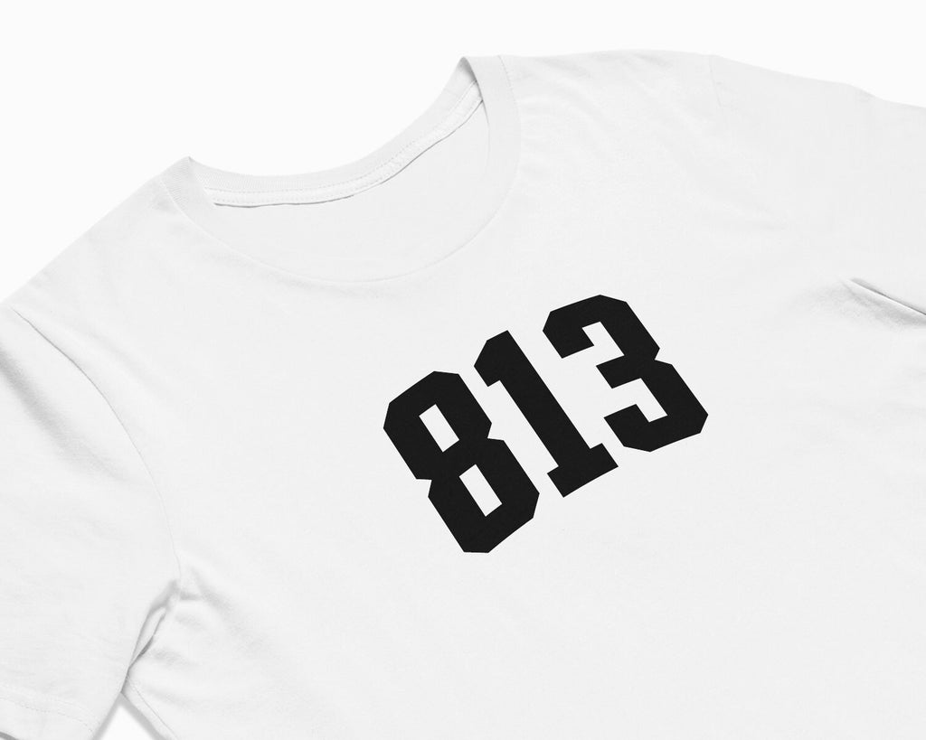 813 (Tampa) Shirt - White/Black
