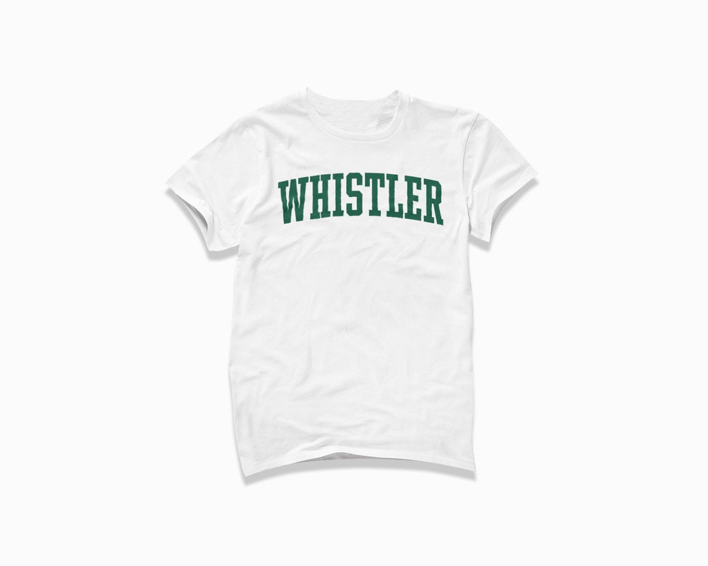 Whistler Shirt - White/Forest Green
