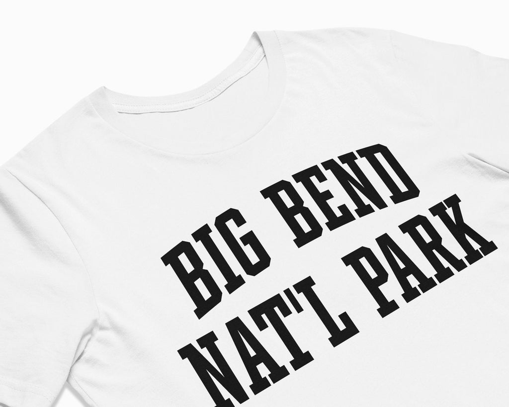 Big Bend National Park Shirt - White/Black