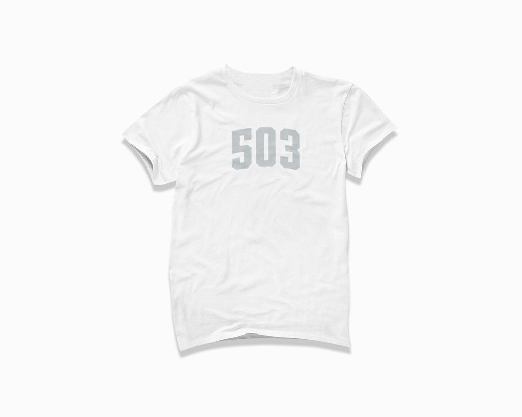 503 (Portland) Shirt - White/Grey
