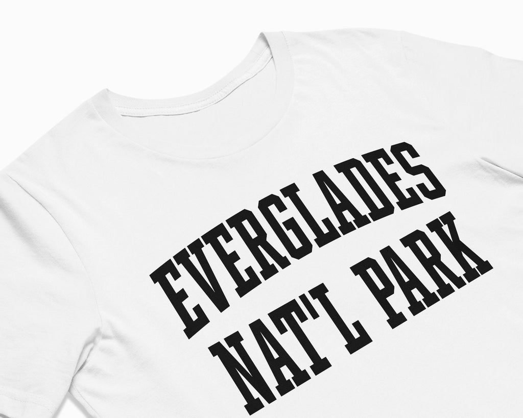 Everglades National Park Shirt - White/Black