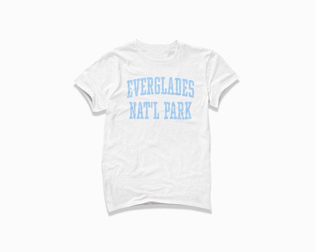 Everglades National Park Shirt - White/Light Blue