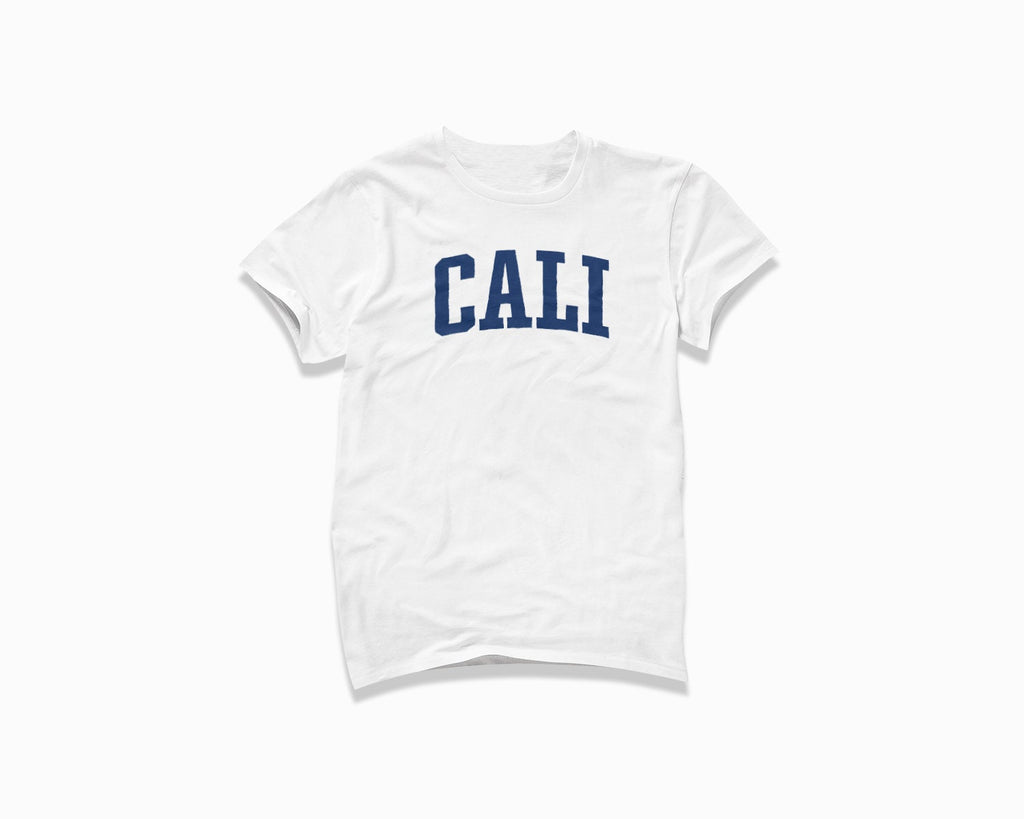 Cali Shirt - White/Navy Blue